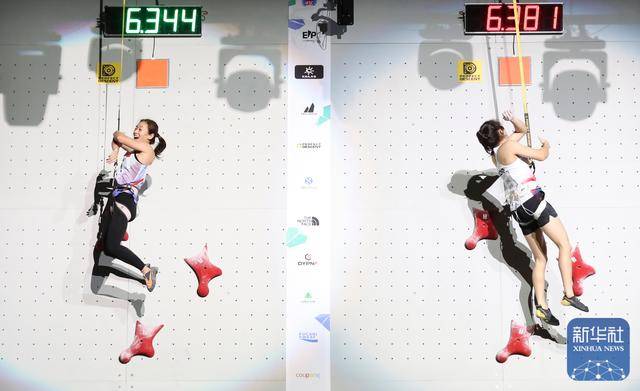 攀岩 | 世锦赛：中国选手获得女子速度赛亚军、季军