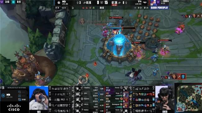 【一竞技1JingJi】LOL：S15全球总决赛入围赛 T1 3比1击败IG！