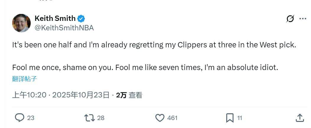 狂输37分！NBA最大冷门！休赛期总冠军翻船了